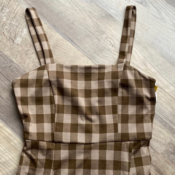 Brown Skort Romper - Picture 3 of 4